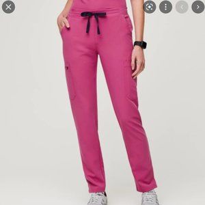 NWT Yola Skinny Scrub Pants Electric Orchid (Pink) Size XS